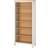 IKEA HEMNES Tinted White/Light Brown Book Shelf 197cm