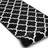 RUGSX Runner bcf morad Moroccan White, Black 80x135.0cm