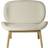 FDB Møbler Suru Oak/Light Beige Loungestol 82cm