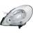 TYC Headlights 20-1400-15-2 Left H4 P21/5W Chrome
