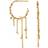 ByBiehl Jungle Ivy Hoops Earrings - Gold