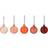 Iittala Chrismas Ball Red Julgranspynt 5st