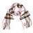 TZ Promise Classic Warm Plaid Scarves - White