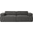 Westwing Collection Melva Anthracite Sofa 238cm 3 personers