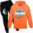 Fortnite Kid's Fortnite Trend Sweatshirt & Casual Pants Set - Orange