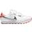 Nike Children's Mid Valiant Trainer - White/Metallic Silver-Crimson