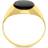 Freemans Signet Ring - Gold/Onyx