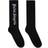 Palm Angels Classic Logo Socks - Black/White
