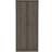 SECONIQUE Lisbon Black Wood Grain Wardrobe 81.5x187cm