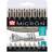 Sakura Pigma Micron Black Fineliner Set of 8