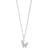 Joanli Nor Nellienor Necklace - Silver/Transparent