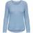 Only Plain Knit Sweater - Aqua/Clear Sky