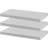 Harbour Housewares Floating Wooden Wall Shelf
