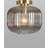 BHS Lyna Smoked Ceiling Flush Light