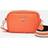 Alice Wheeler Mini Mayfair with Webbing Strap Bag - Orange