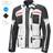 Held Carese Evo Textile Jacket - Light Grey/Black/Red