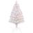 Homcom Pre-Lit Artificial White Christmas Tree 90cm