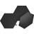 Nanoleaf Hexagon Black Väggarmatur 3st