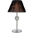 Gelnett Silver/Black Table Lamp 40cm
