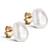ENAMEL Copenhagen Baroque Studs - Gold/Pearls