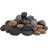 vidaXL Polished Pebbles 5-8cm 25kg