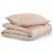 Nordic Weaving Bambus Dynebetræk Beige (220x140cm)