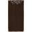 Lullabellz Luxury Gold 18" 5 Piece Human Hair Extensions Chocolate Brown