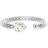 Caroline Svedbom Classic Rope Bracelet - Silver/White