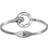 Edblad Ida Bangle Bracelet - Silver/Transparent