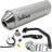 Leovince Complete Exhaust Steel Racing Peugeot V-Click 50