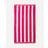 Allure XL Cabana Stripe Bath Towel White, Pink, Natural