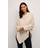 Cream Poncho crHoliday Knit Beige 34/44