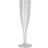 Papstar Genanvendelige Champagneglas Set of 10 Champagneglas 10cl 10stk