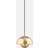 &Tradition Flowerpot VP10 Brass Pendant Lamp ∅ 16cm