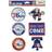 WinCraft Philadelphia 76ers 5x7 Multipack Sticker Sheet