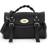 Mulberry Alexa Medium Hammered Leather Bag - Black