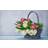 Miniart MINC11003 Crafts Tulips Bouquet Bead Embroidery Kit