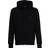 BOSS Stretch-cotton zip-up hoodie with logo print Black