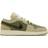 NIKE Air Jordan 1 Low SE Craft GS - Sky J Light Olive/Celadon/Bright Mandarin/Black