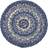 VHC Brands Trivet Powder Blue/Creme Place Mat Blue, Beige (20.3x20.3cm)