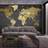 Wonda Modern Geography Black/Brown Väggdekor 280x400cm
