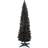 SnowTime Slim Black Christmas Tree 213.4cm