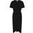 Y.A.S Olinda Mid Dress - Black