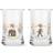 Holmegaard Christmas Shot Glass 3cl 2pcs