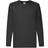 Fruit of the Loom Kid's Valueweight Long Sleeve T-shirt - Black