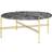 GUBI TS Brass/Gray Sofabord 80cm