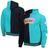 Mitchell & Ness Men's San Antonio Spurs Black/Teal Hardwood Classics Split Pullover Hoodie