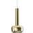 Louis Poulsen VL 56 Polished Brass Pendant Lamp 17.7cm