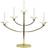 Star Trading Tilpi Brass Adventsljusstake 54cm
