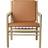 FDB Møbler J147 Oak Natural/Leather Cognac Armchair 79.2cm